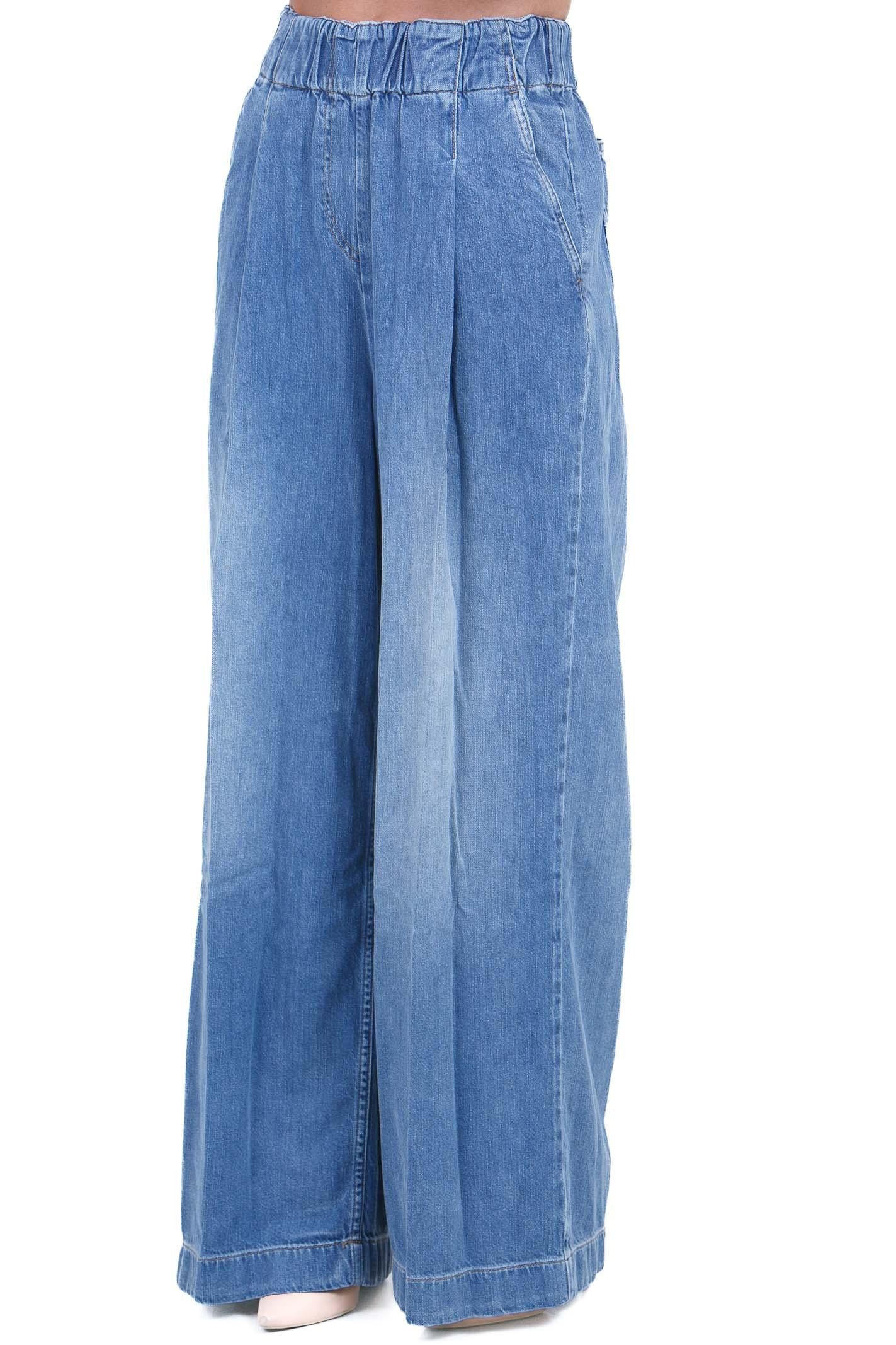 SEMICOUTURE Jeans jimmy con coulisse Jeans Lighe stonewas JIMMY-Y6SY15 JNS37 
