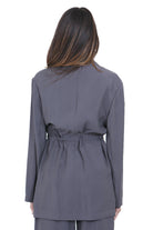 ALYSI Blazer peach touch sciolto Blazer Gray purple 116809-P6045 GRAYP 