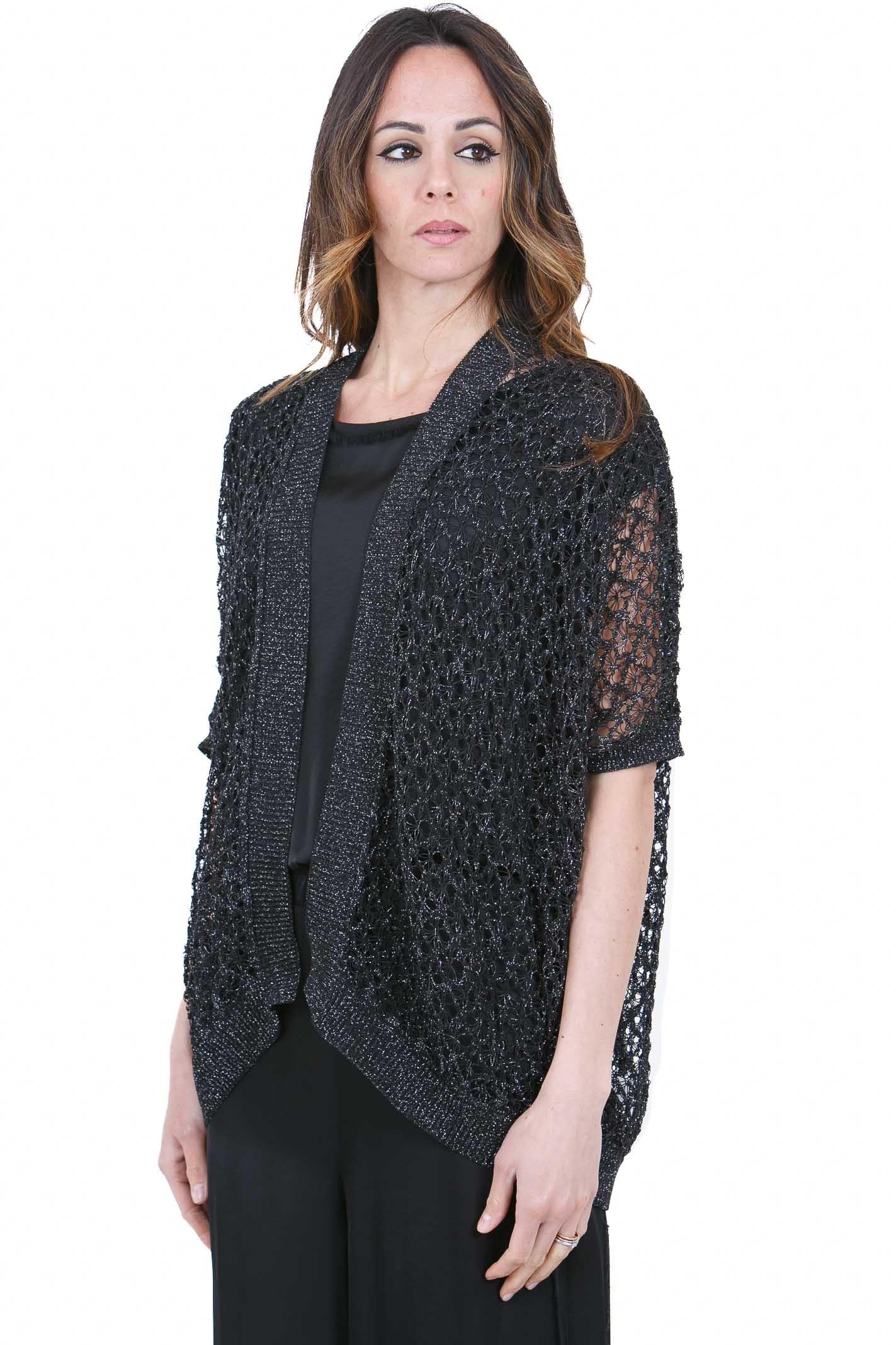 MANILA GRACE  Maglie Nero M532PW MA001 