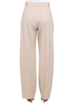 ALYSI Pantalone con piegone<BR/> Pantaloni Pelle 116108-P6016 PELLE 