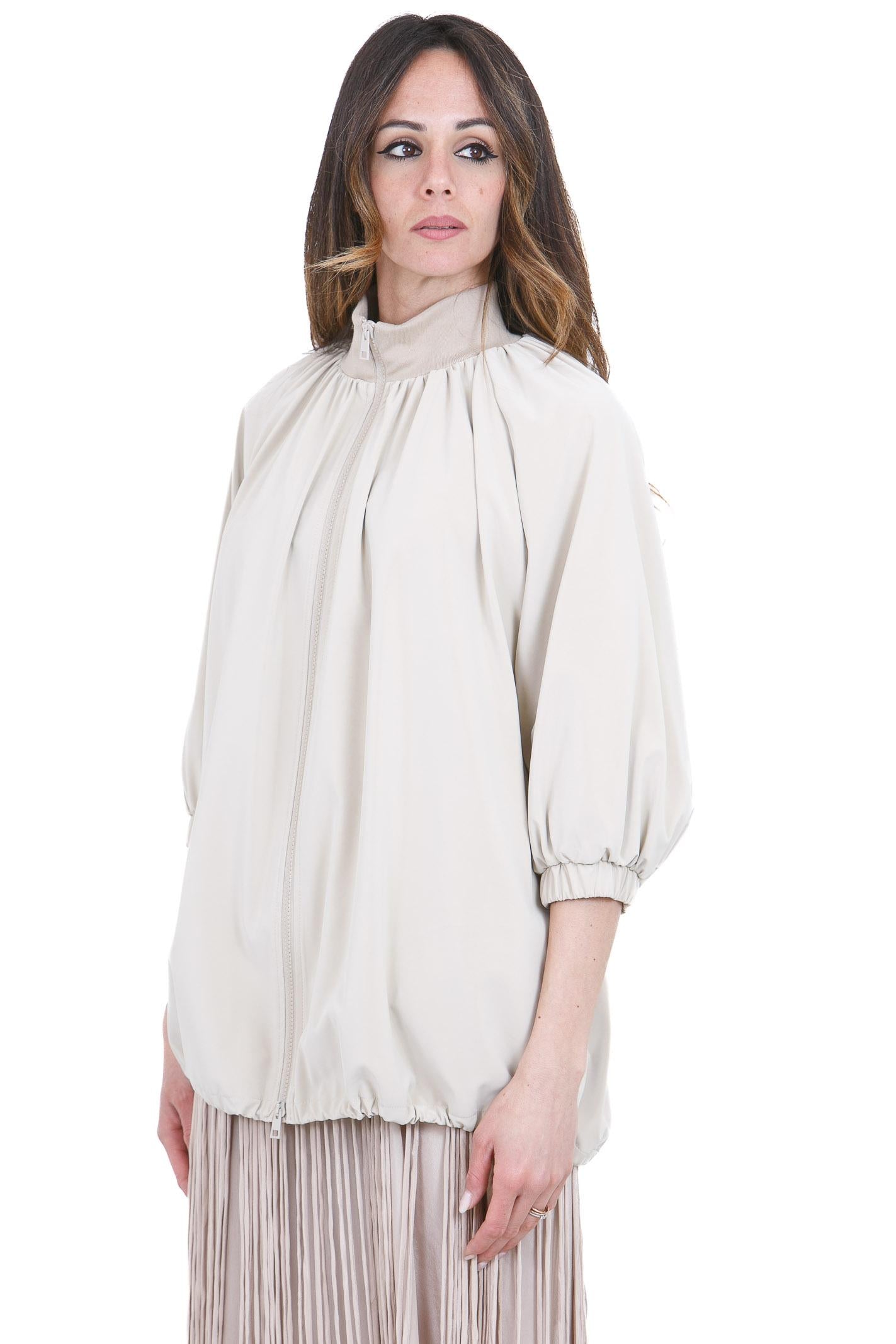 ALYSI Bomber maniche corte Bomber Avena 116913-P6041 AVENA 