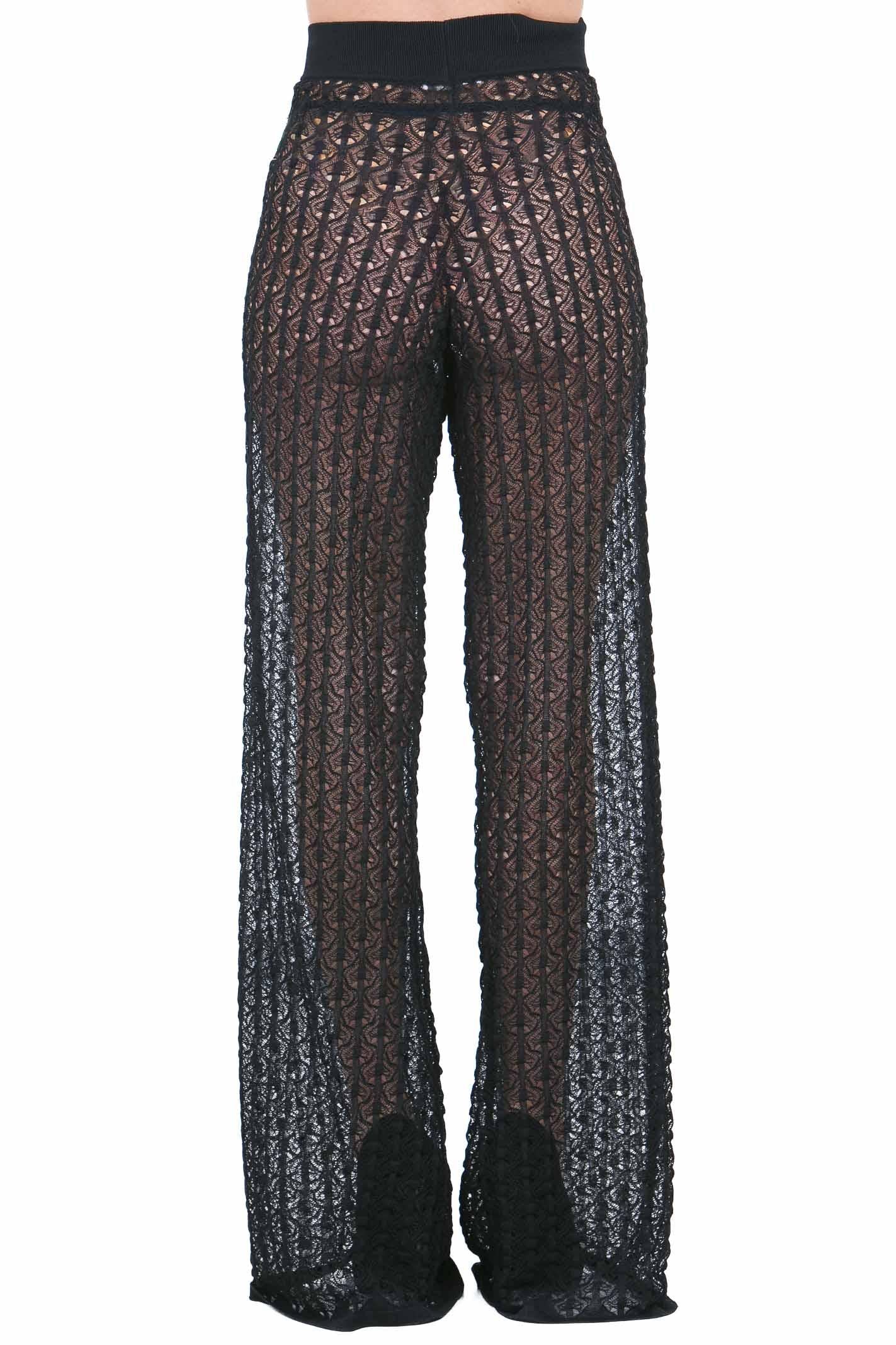 CIRCUS HOTEL  Pantaloni Nero H6SE06 Y69-0 