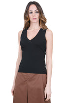 MANILA GRACE  Canotte Nero Y503VU MA001 