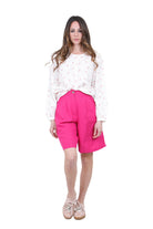 DES PETIT HAUTS  Bermuda Fuxia TAHINIRI-1E260479 11033 