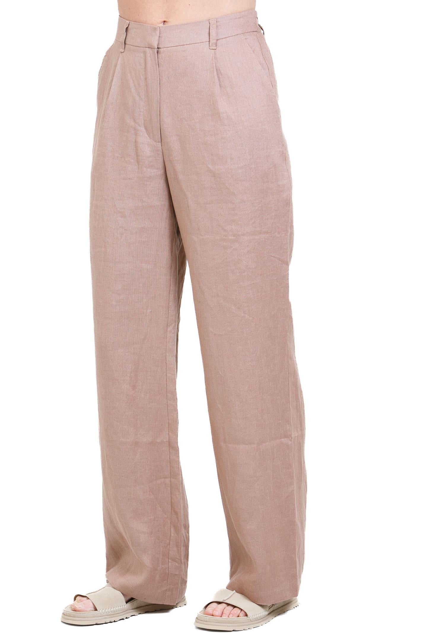 NOT SHY  Pantaloni Moka PAULA-NF9X015LIC000 MOKA 