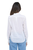 FORTE FORTE Camicia voile con colletto classico Camicie Bianco 14620MYSHIRT 0002 