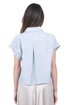 ALYSI Camicia azzurra con colletto classico Camicie Denim 116243-P6028 DM 
