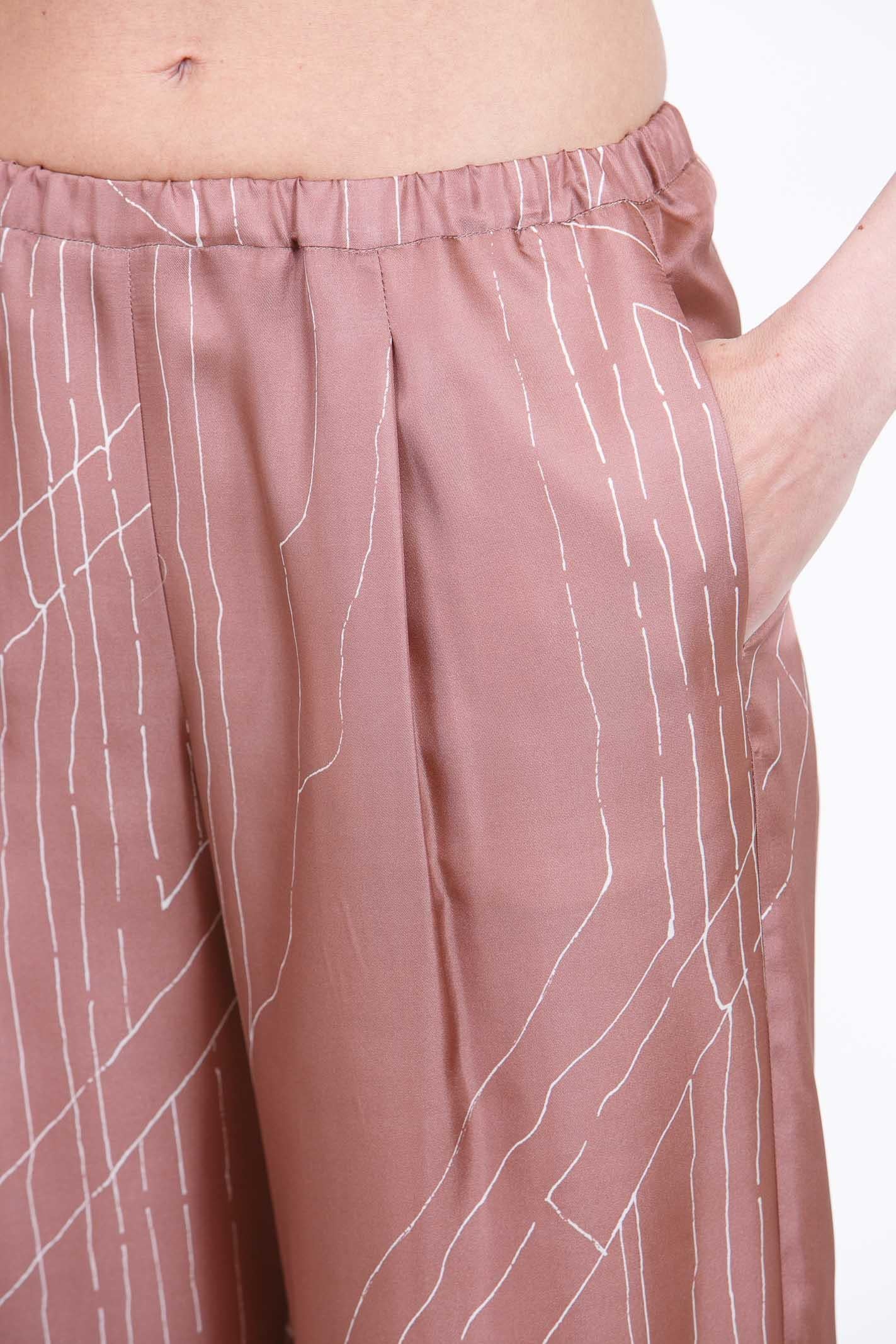 ALYSI  Pantaloni Blush 116184-P6223 BLUSH 