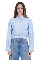 PINKO  Camicie Bianco/azzurro CHARITA-106277-A32R ZE5 