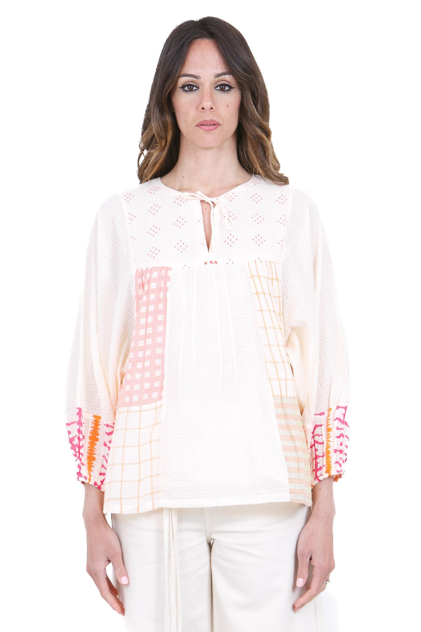 STELLA FOREST Blusa Maya Bluse Ecru MAYA-E26TU021 ECRU 