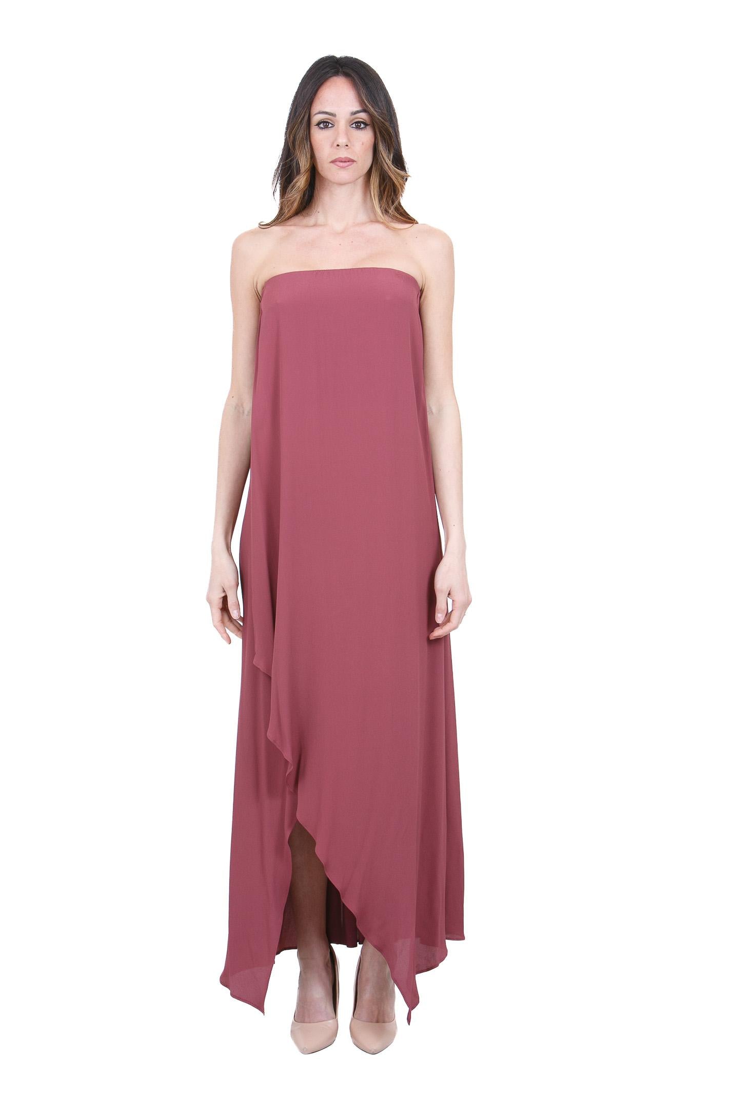 SEMICOUTURE Zoey abito a fascia, fondo asimmetrico Abiti Barolo ZOEY-S6SU35 D57-0 