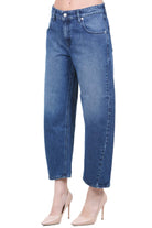 CYCLE Jeans Aida Crop wide leg Jeans Navy blue (MEDIO) AIDA-362P540 07 