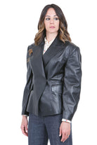 DONDUP Blazer doppiopetto slim con ampio rever Blazer Nero DJ765PL0662DXXX 999 