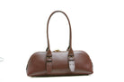 PINKO Borsa grande a spalla Escape Bag Horizontal in pelle Borse Burgudywine/gold 106169-A0QO-BOWLING R49Q 
