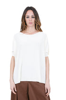 MANILA GRACE  Maglie Avorio M545VU MA148 