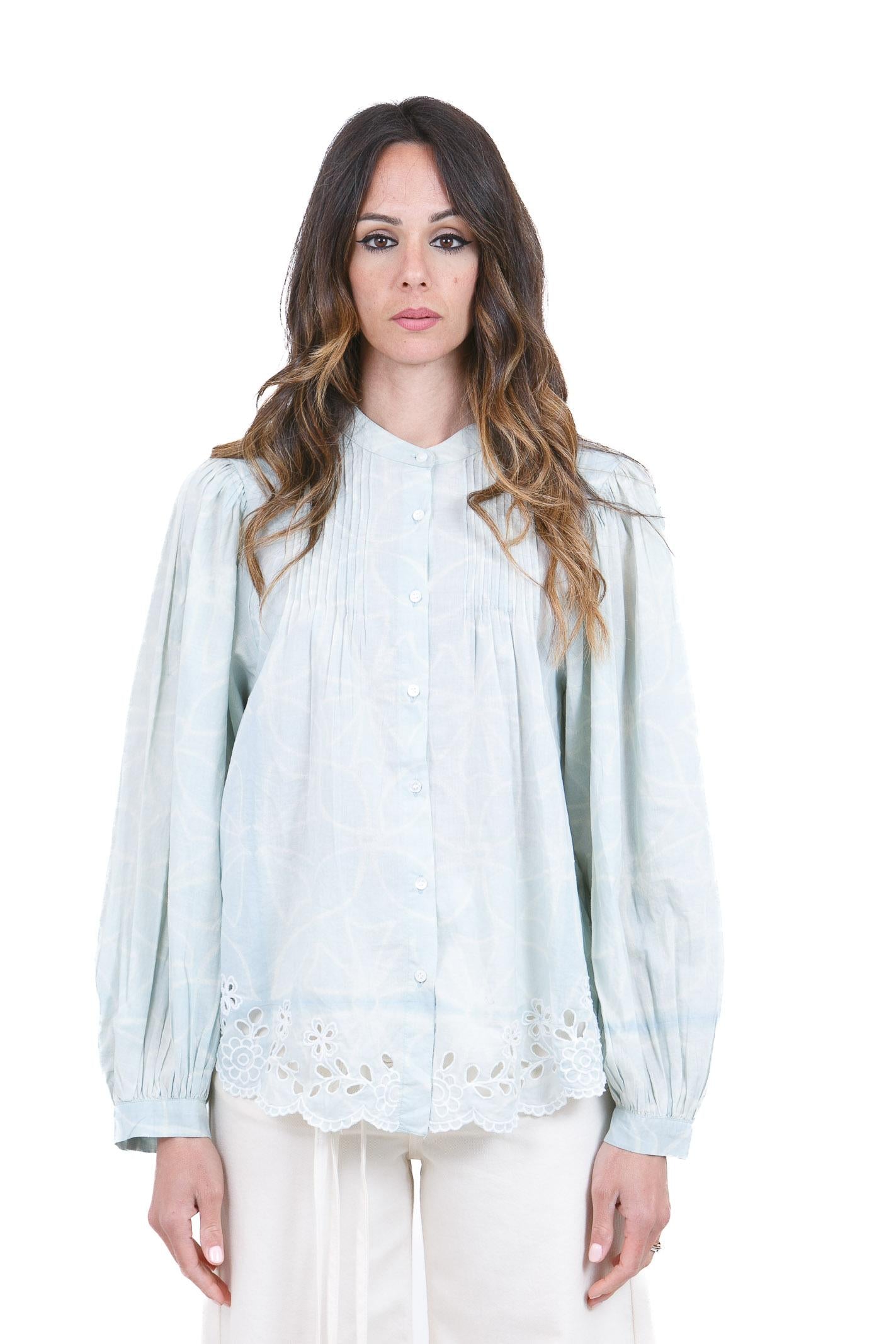 FEEKA  Camicie Shibori aqua ELINA-6CHE0099 IT186 
