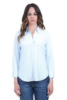 XACUS  Camicie Celeste AMY-KT21673 002 