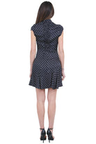 MAR DE MARGARITAS  Abiti Petit pois nero SWAMI-01585-TMTR0025 NE135 