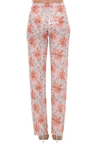 SEMICOUTURE Natalia pantalone stampa fiore Pantaloni Fiore/terra NATALIA-Y6SS38 FLW58 