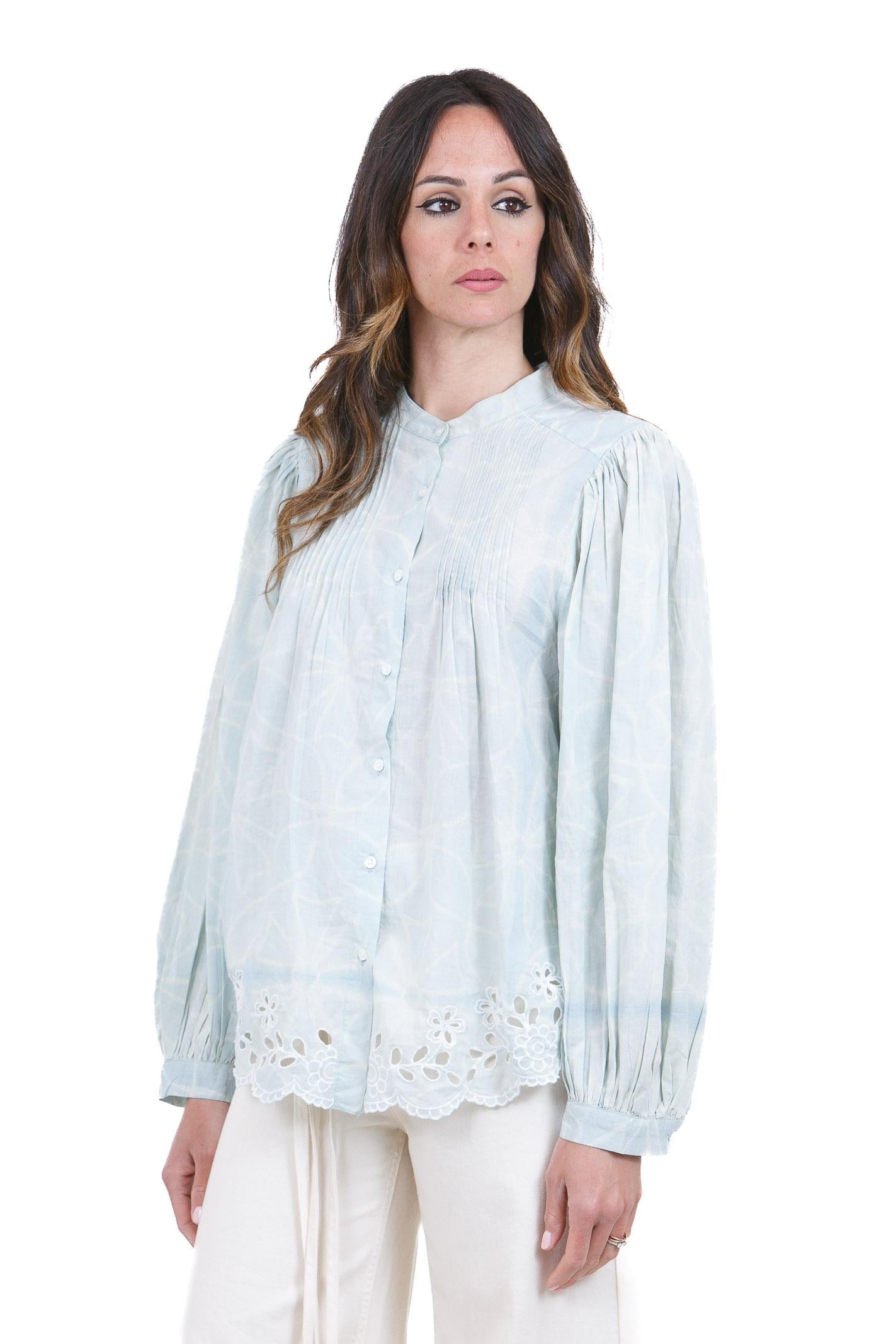 FEEKA  Camicie Shibori aqua ELINA-6CHE0099 IT186 