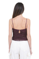 PINKO  Top Bordeaux vino FRAGOLA-106726-A378 R57 