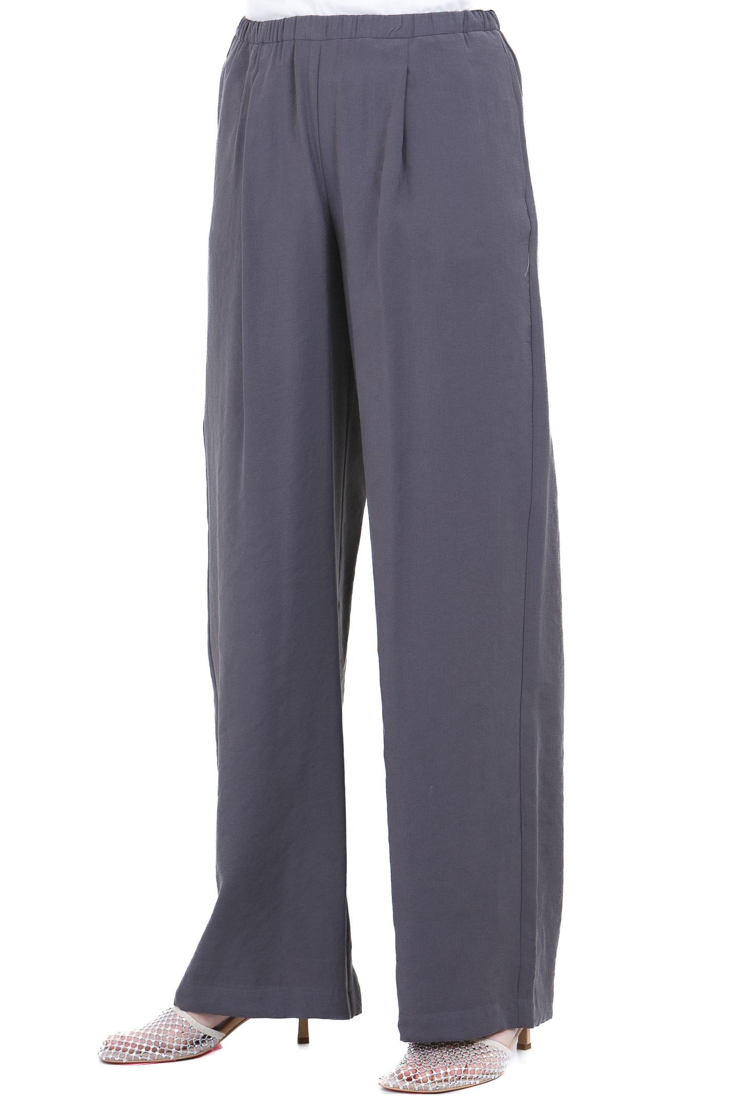 ALYSI Pantalone palazzo peach touch Pantaloni Gray purple 116119-P6045 GRASYP 