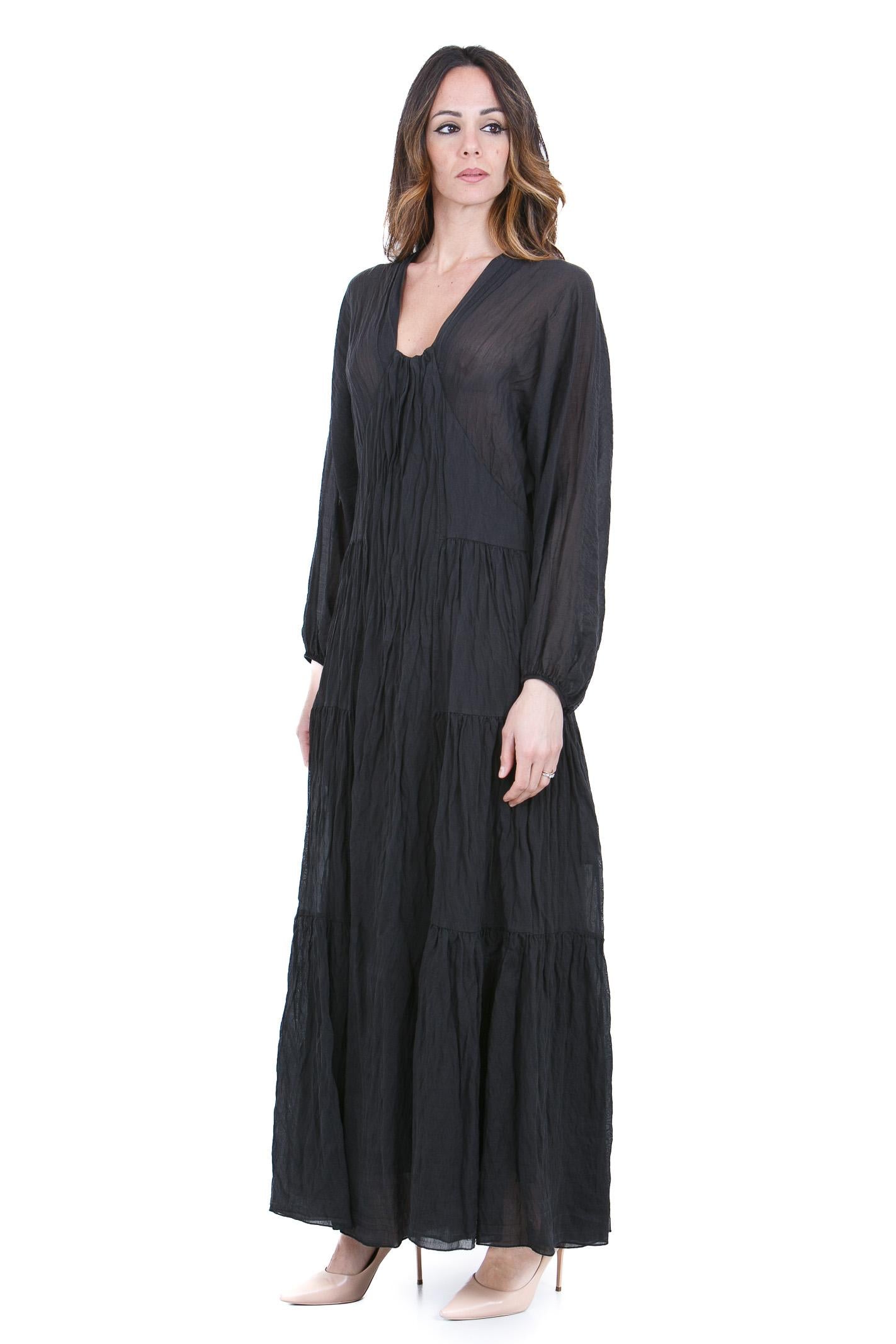 MANILA GRACE  Abiti Nero A038VU MA001 