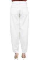 MANILA GRACE  Pantaloni Avorio J316CR MA148 