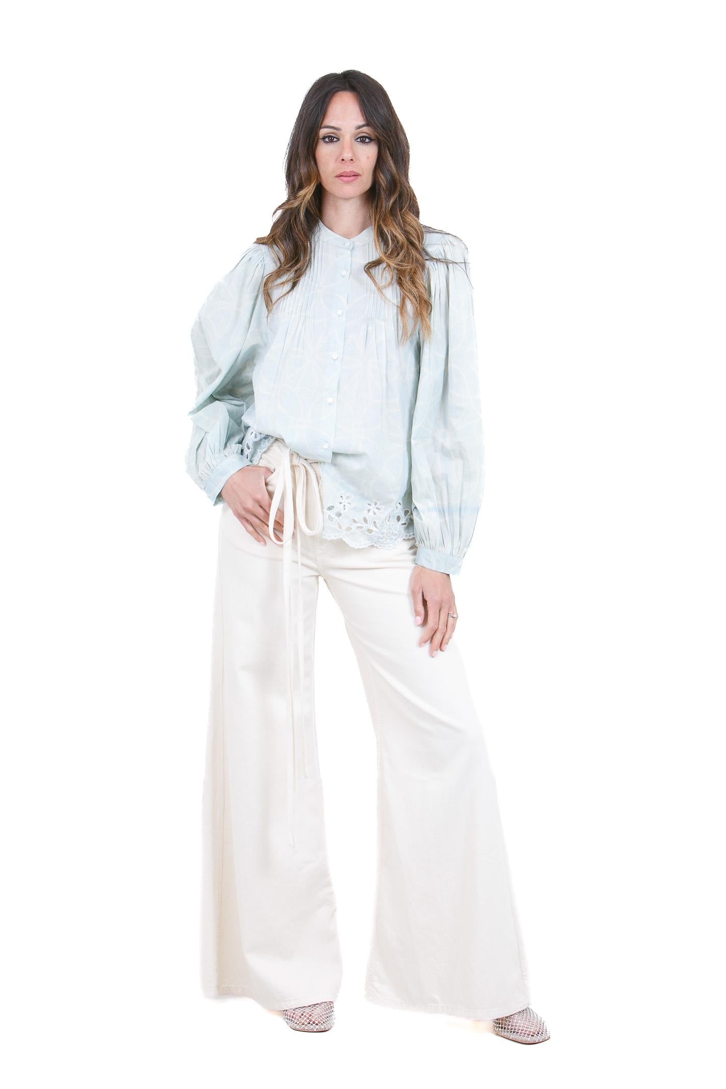 FEEKA  Camicie Shibori aqua ELINA-6CHE0099 IT186 
