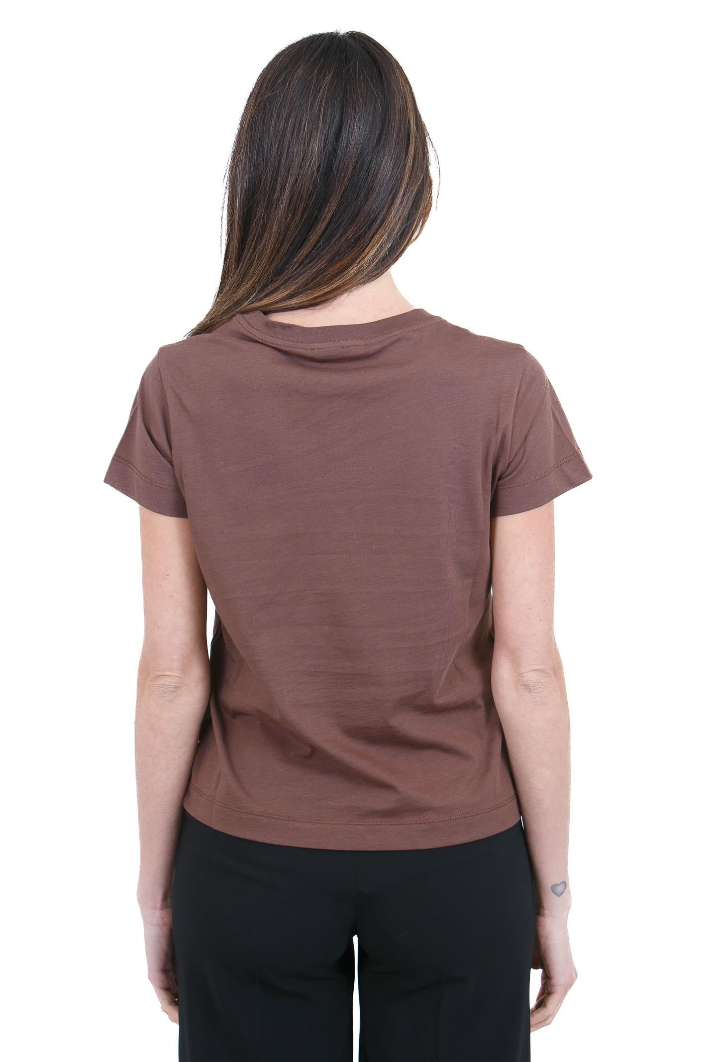 PINKO  T- Shirt Marrone terra BASICO-100373-A34F L78 