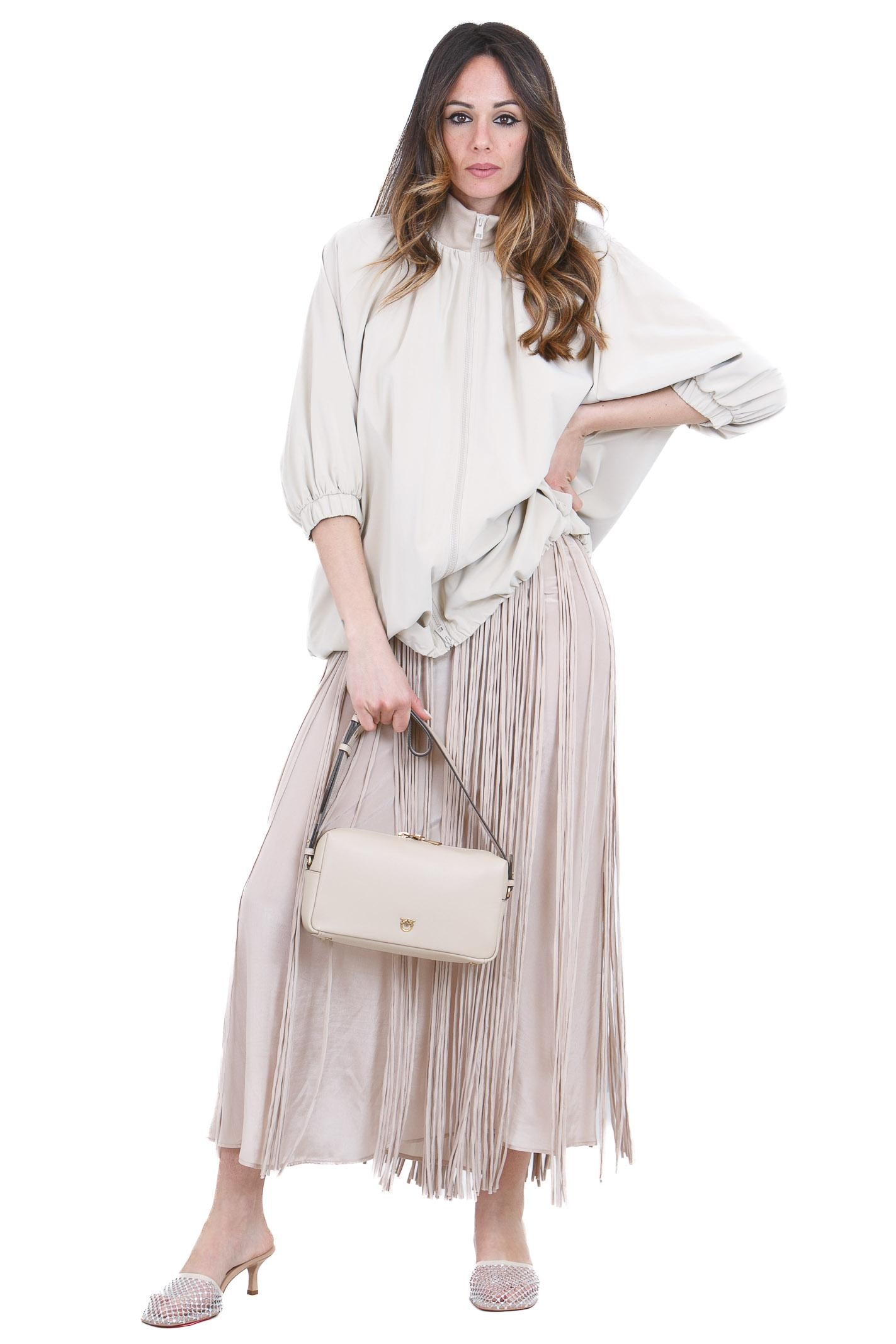 ALYSI Bomber maniche corte Bomber Avena 116913-P6041 AVENA 