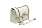 PINKO Love Puff Classic Borse Biancoseta/gold 100038-A0F2LOVEPUFF Z14Q 