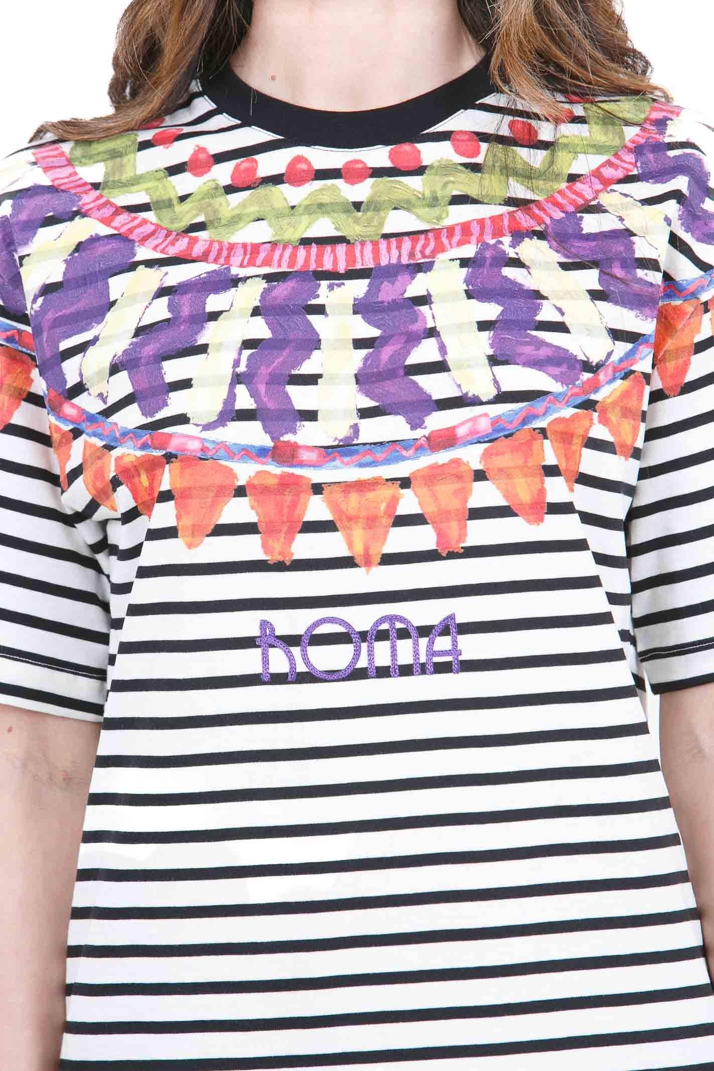 STELLA JEAN T-shirt rigata T- Shirt Rigata T531 H016 