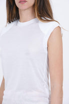 SEMICOUTURE Marisol t-shirt giromaniche T- Shirt Bianco MARISOL-Y6SJ52 A01-0 