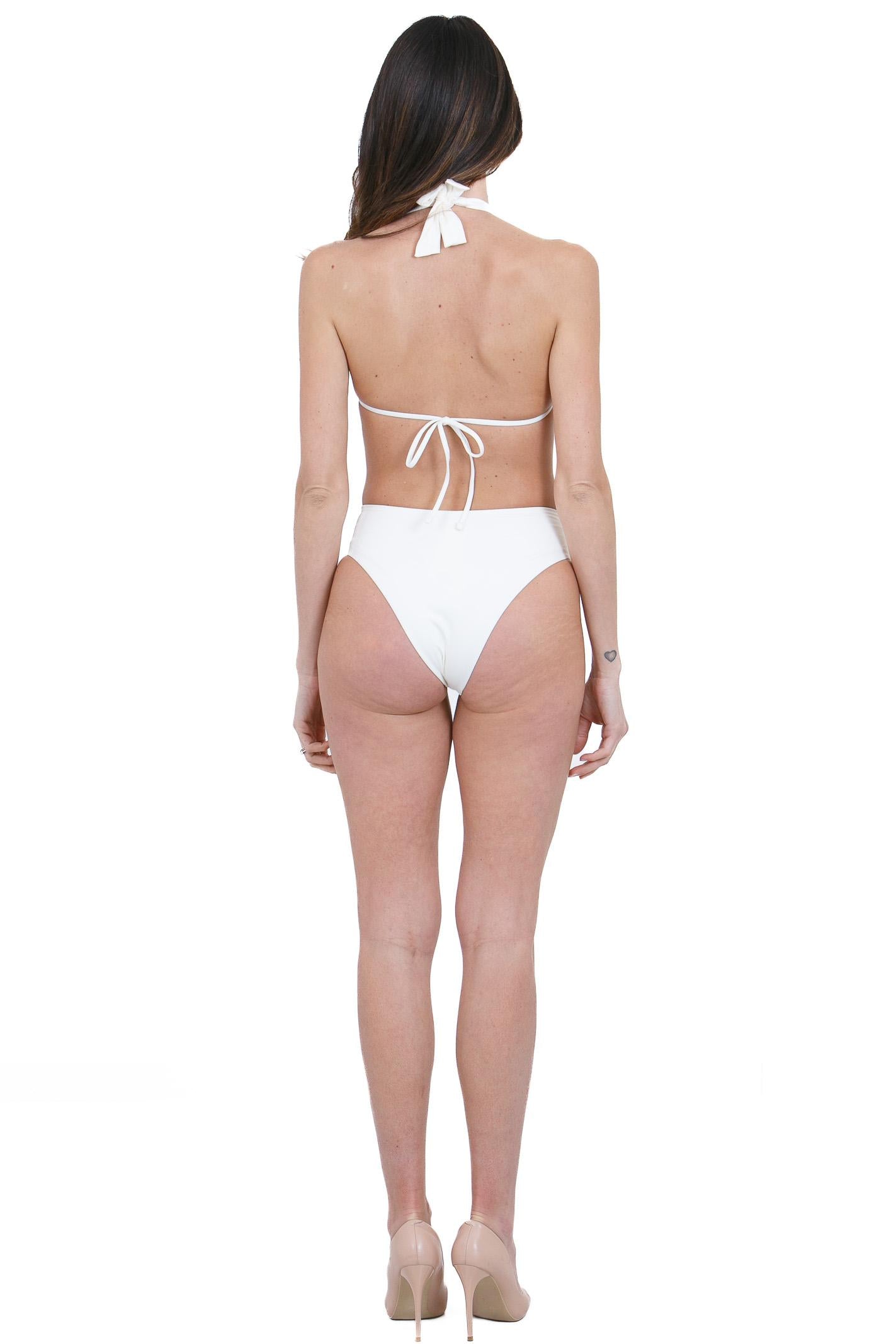 MANILA GRACE  Costumi Off white R721PR MA043 