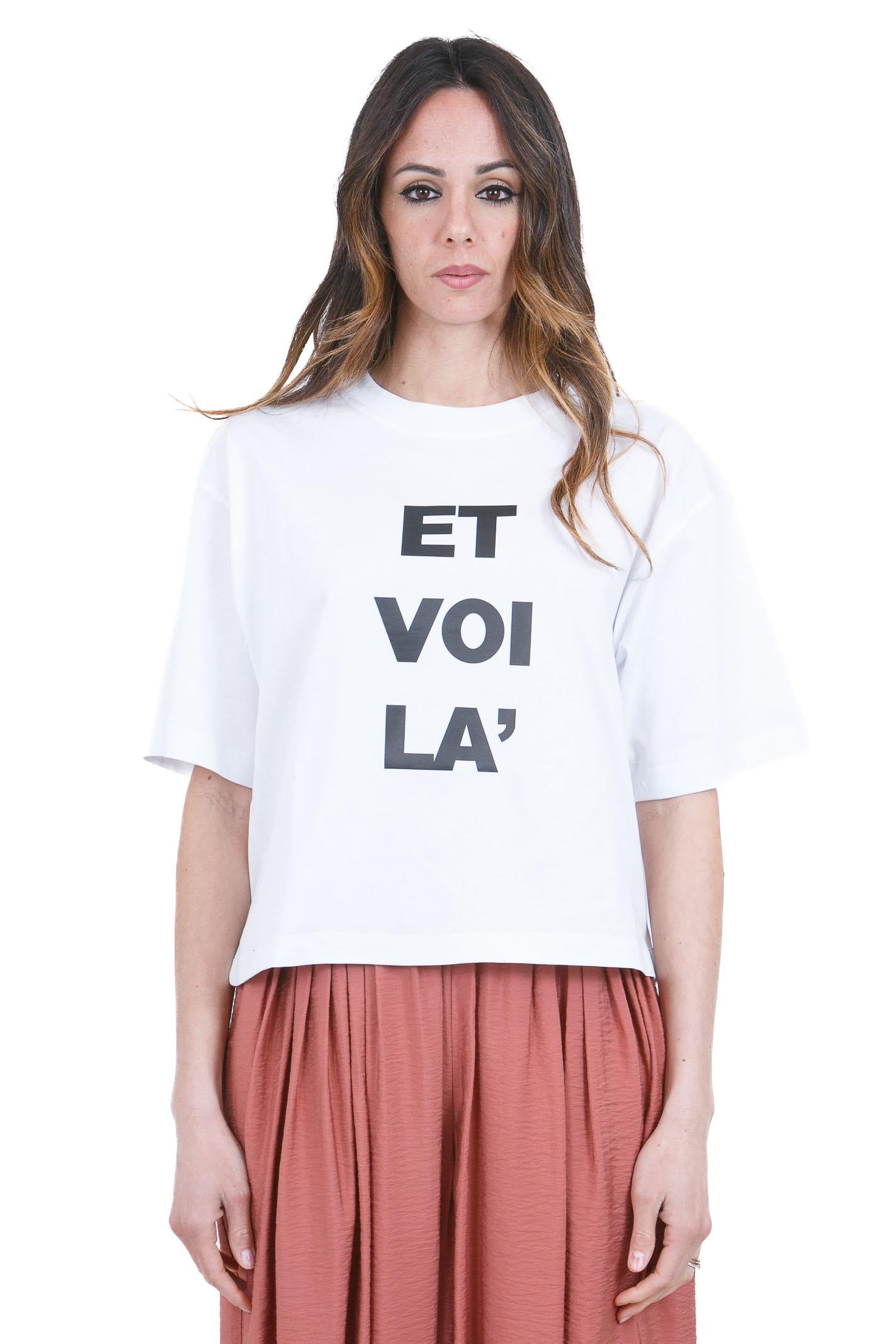 8PM  T- Shirt Bianco/nero LIONE-61CM93 146009 