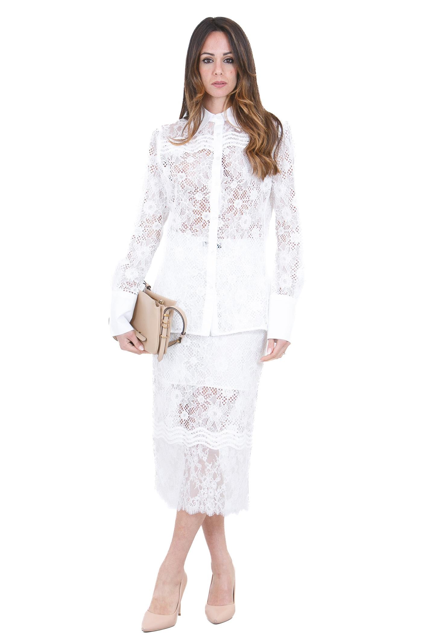 PINKO  Camicie Biancaneve COLINE-106600-A381 Z05 