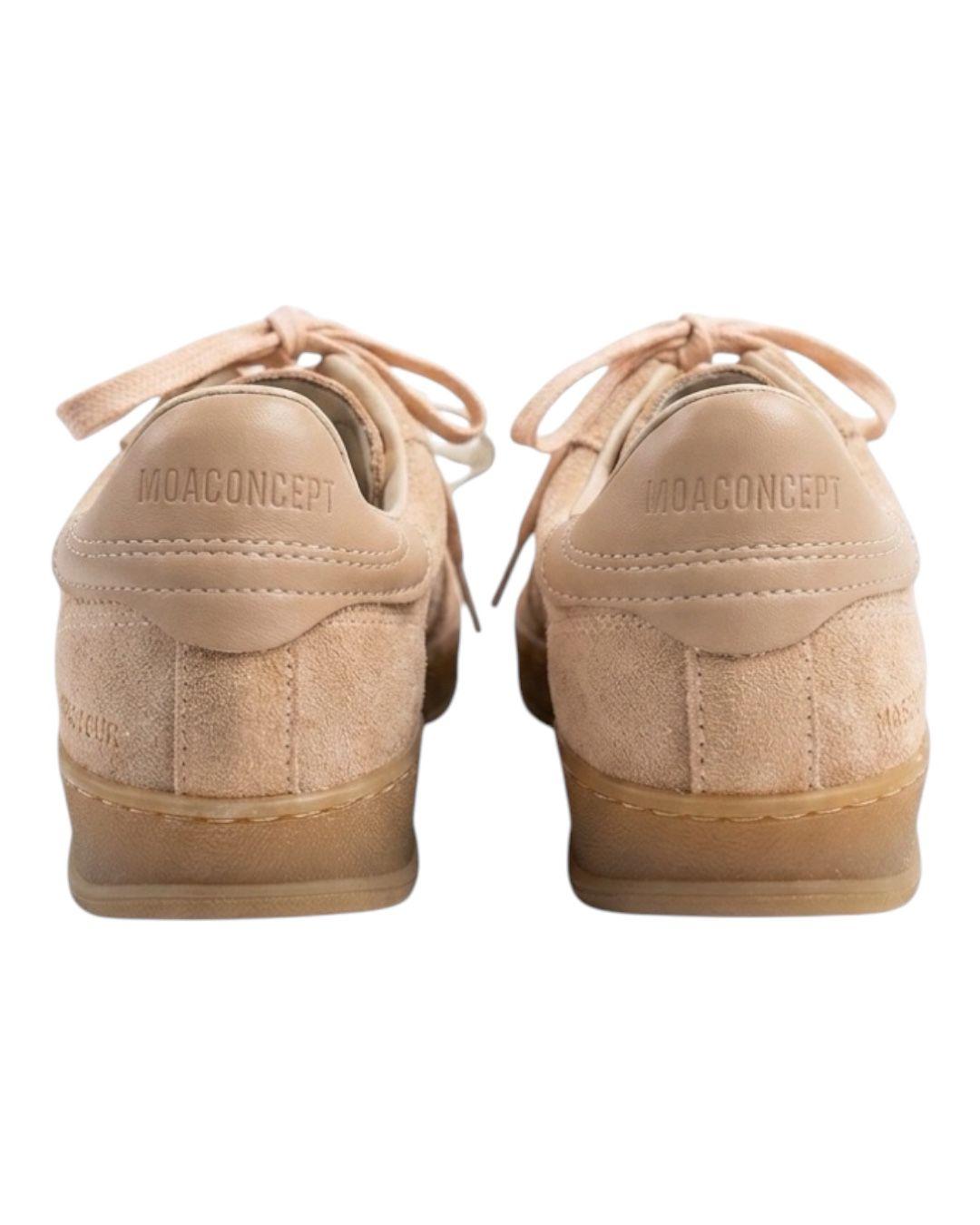 MOACONCEPT Sneakers MoaConcept powder pink suede glitter Scarpe Pink CL276 M08L 