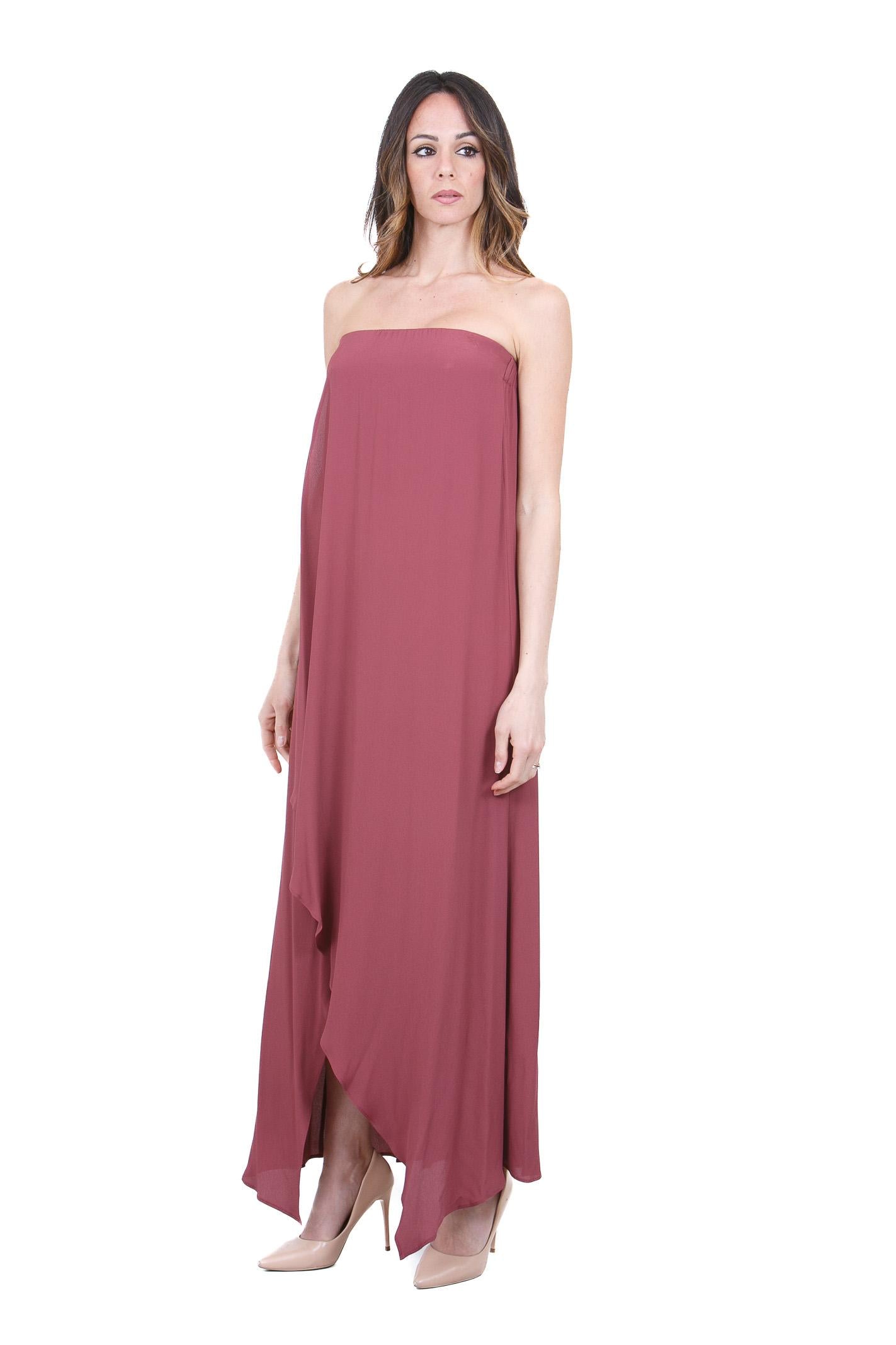 SEMICOUTURE Zoey abito a fascia, fondo asimmetrico Abiti Barolo ZOEY-S6SU35 D57-0 