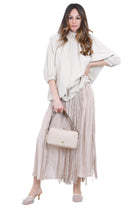 ALYSI Bomber maniche corte Bomber Avena 116913-P6041 AVENA 