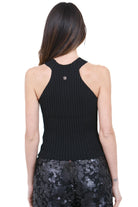 MANILA GRACE  Canotte Nero Y508VU MA001 