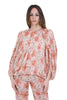 SEMICOUTURE Rocio blusa stampa fiore