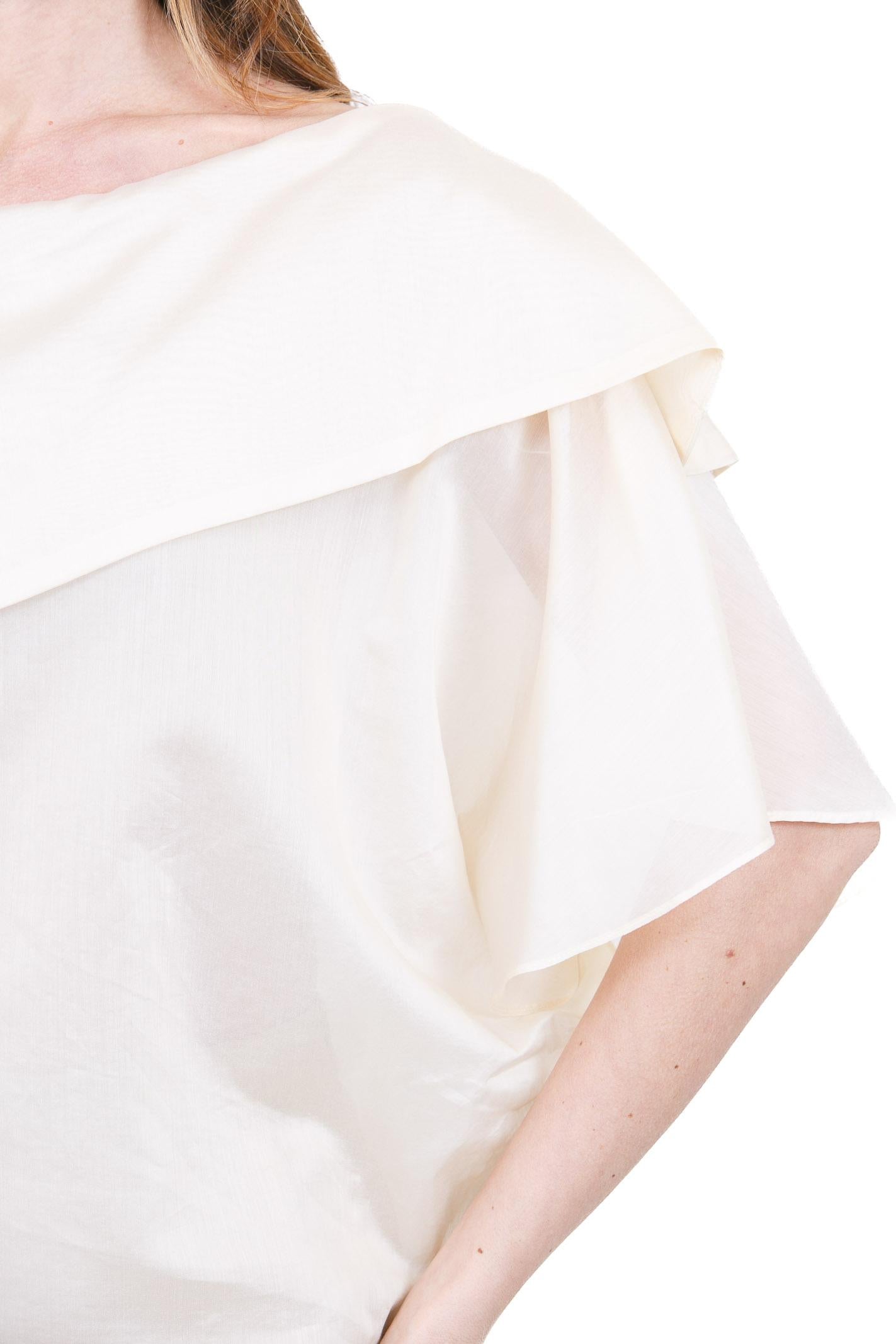 MANILA GRACE  Bluse Avorio C233IU MA148 