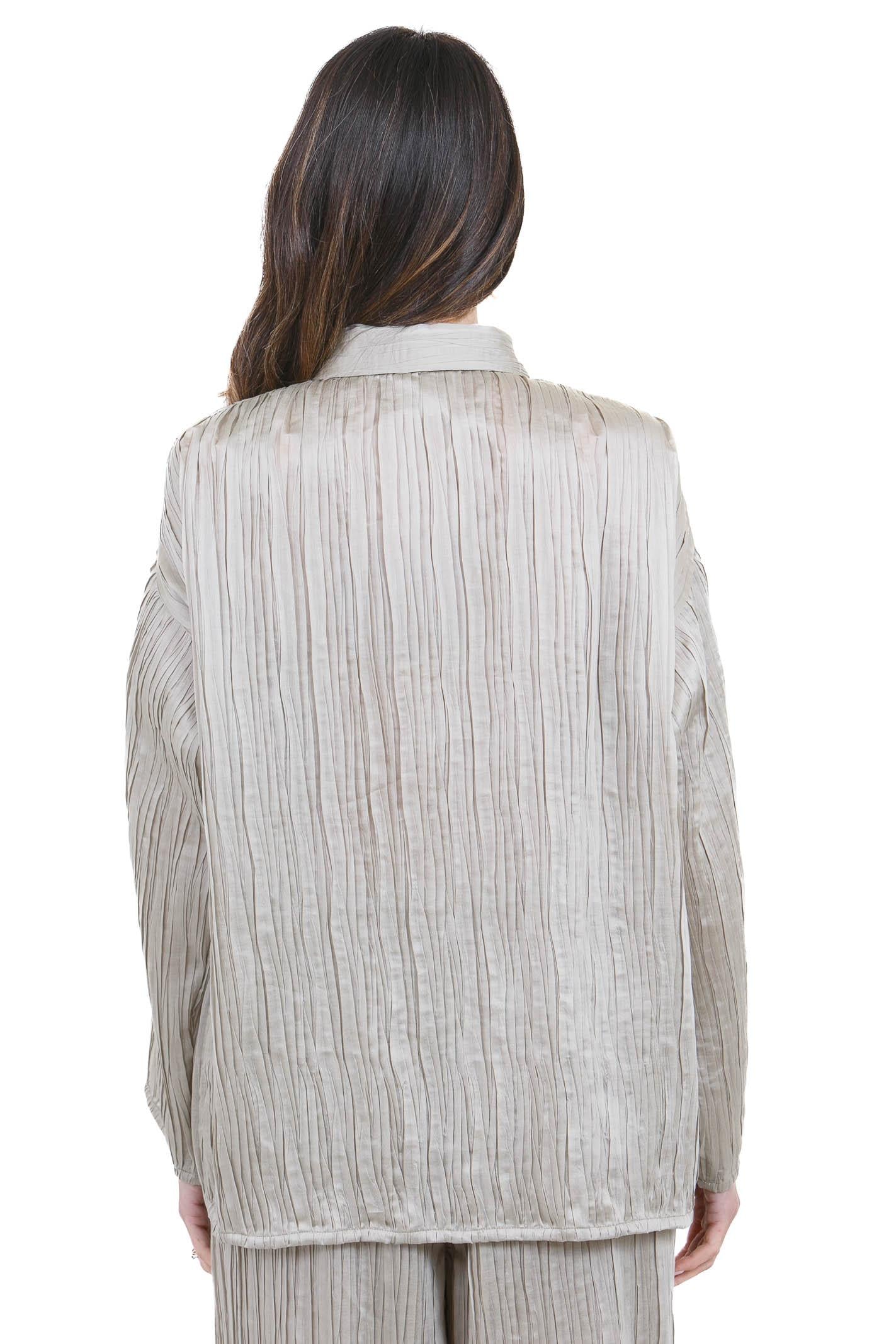 SU  Camicie Silk grey S6U202 S032 