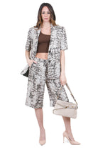 PINKO  Bermuda Beige/nero CATTOLICA-106870-A3BL CZ9 