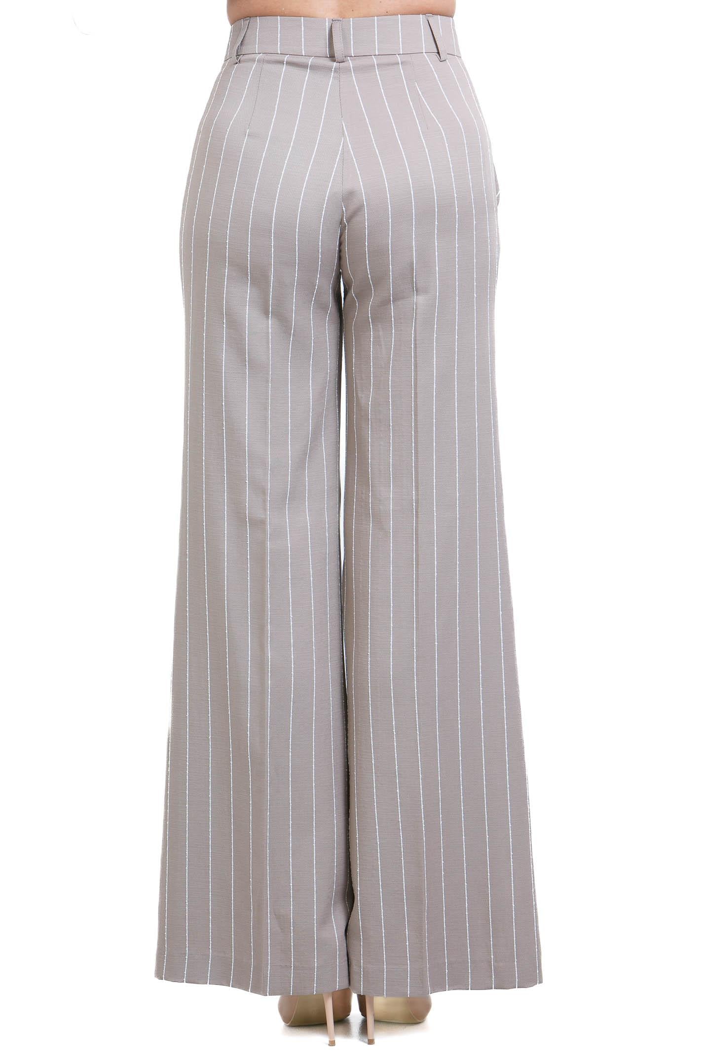 HOPE SKY  Pantaloni Tortora STERLING/GS-593/GS 358/13 