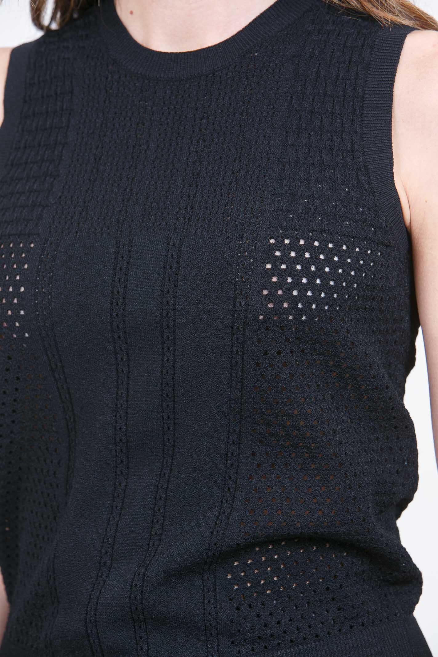 ROBERTO COLLINA  Top Nero 261FXA31438 09 