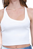 PINKO  Canotte Bianco seta BRANDY-107304-A3IK Z14 
