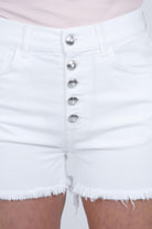 DONDUP Shorts Stella bottone gioiello Shorts Latte DP686BBSE037DKPT-STELLA 001 