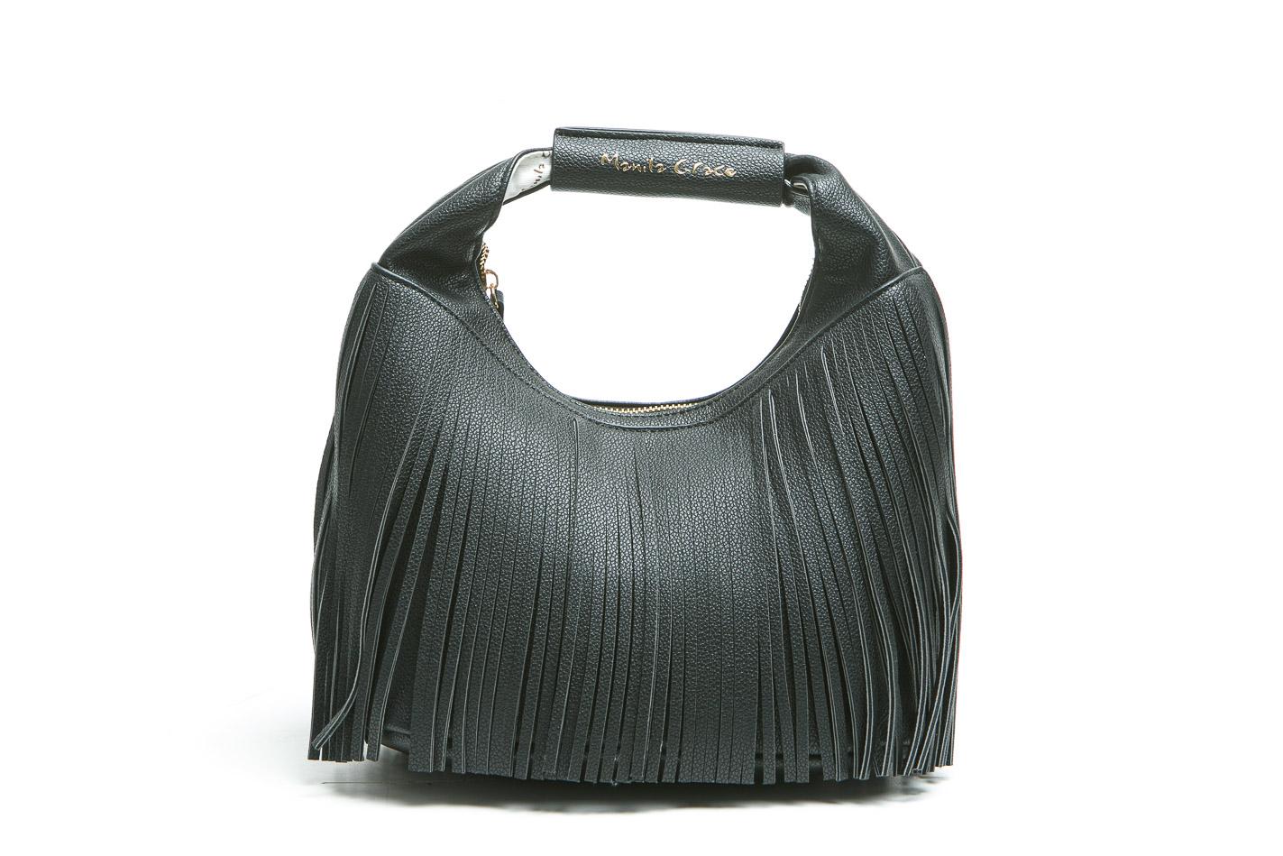 MANILA GRACE  Borse Nero B825EU-MINI MA001 